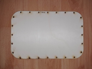 Dno na tácku 30cm obdĺžnik