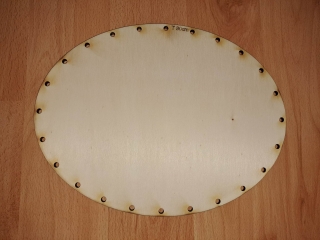 Dno na tácku 30cm elipsa