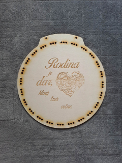 Základ na vrkočový veniec č.28