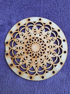 Vypalované dno 15cm 3mm - typ3