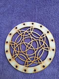 Vypalované dno 15cm 3mm - typ16