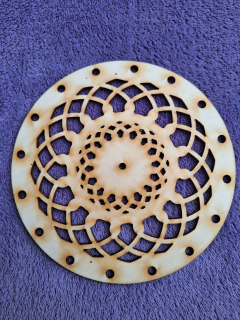 Vypalované dno 15cm 3mm - typ17