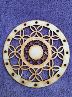 Vypalované dno 17cm 3mm - typ14