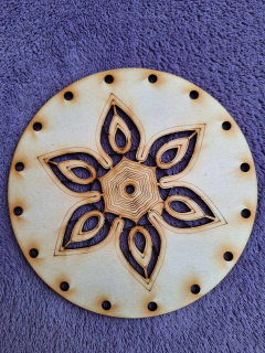 Vypalované dno 17cm 3mm - typ20