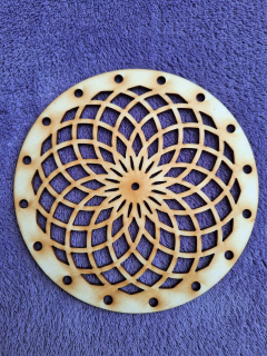 Vypalované dno 20cm 3mm - typ2