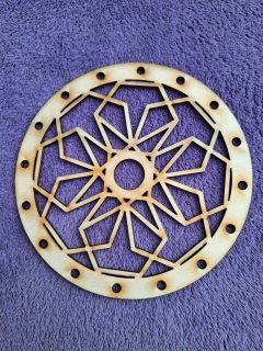 Vypalované dno 20cm 3mm - typ23