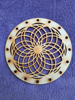 Vypalované dno 20cm 3mm - typ28