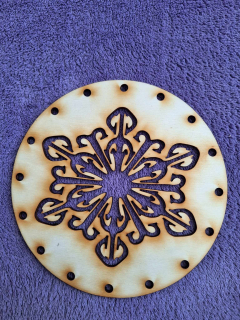 Vypalované dno 21cm 3mm - typ7