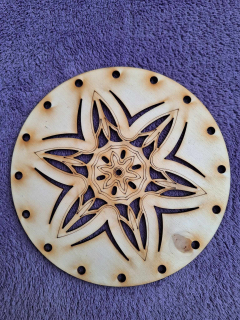Vypalované dno 21cm 3mm - typ30