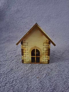 Domček 8cm bez komína  - bez osvetlenia