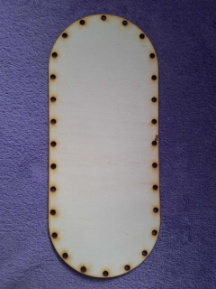 Dno na chlebník Miša0,5kg oválny 3mm 