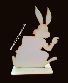 Zajac na podstavci 15cm - typ3