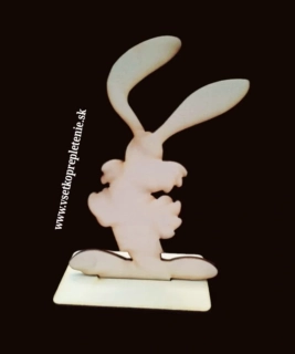 Zajac na podstavci 15cm - typ11