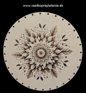 3D mandala 26cm UV tlač - č.1 