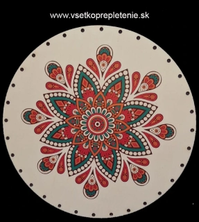 3D mandala 26cm UV tlač - č.3
