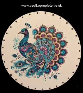 3D mandala 26cm UV tlač - č.5