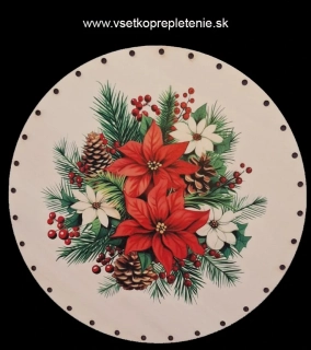 3D Vianoce 14cm UV tlač - č.4