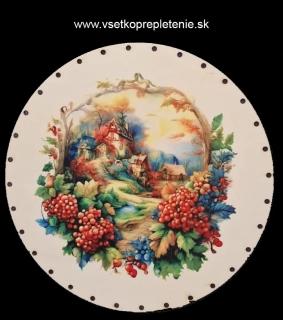 3D vintage 12cm UV tlač - č.3