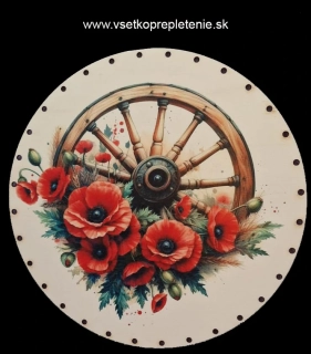 3D vintage 12cm UV tlač - č.6
