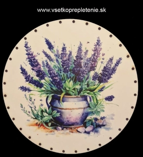 3D Levanduľa 26cm UV tlač - č.4