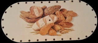 3D preglejkový poklop na chlebník oválny UV tlač 3mm - 27x10cm ( na knopku) typ6