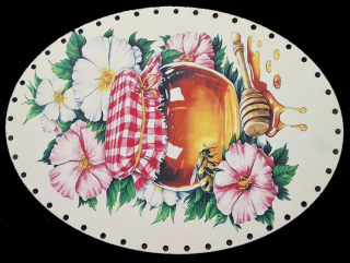 3D elipsa 23x17cm UV tlač - č.5