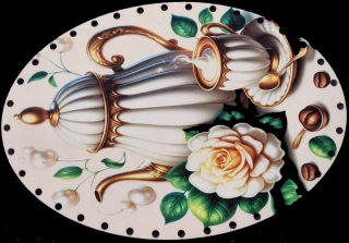 3D elipsa 33x25cm UV tlač - č.13