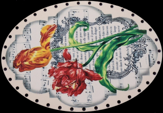 3D elipsa 45x29,8cm UV tlač - č.32