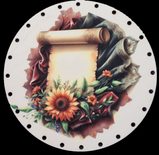 3D vintage 16cm UV tlač - č.81