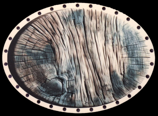3D elipsa 45x29,8cm UV tlač - č.33